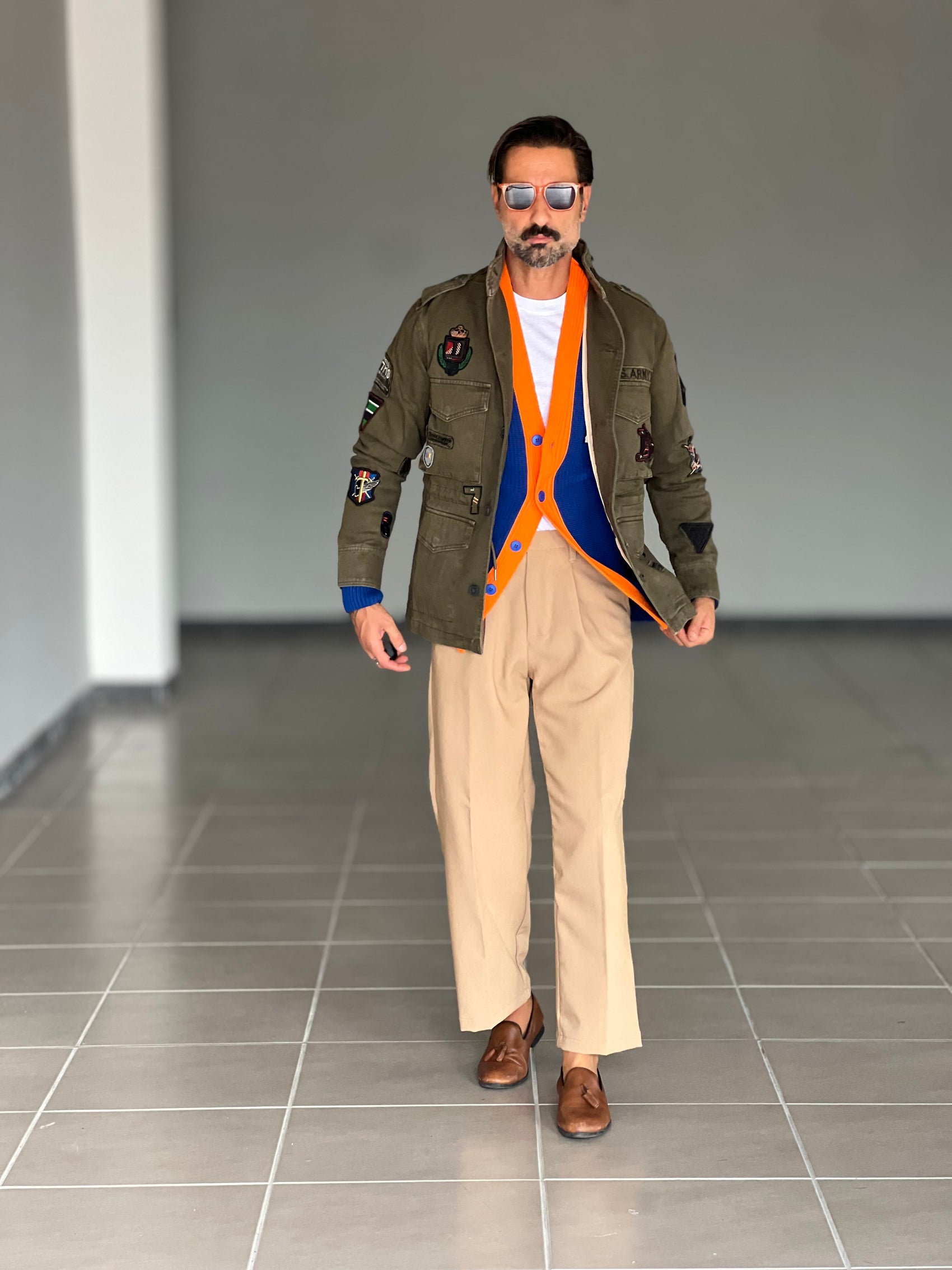 PANTALONE  FONDO AMPIO CAMMELLO GAMBA A PALAZZO