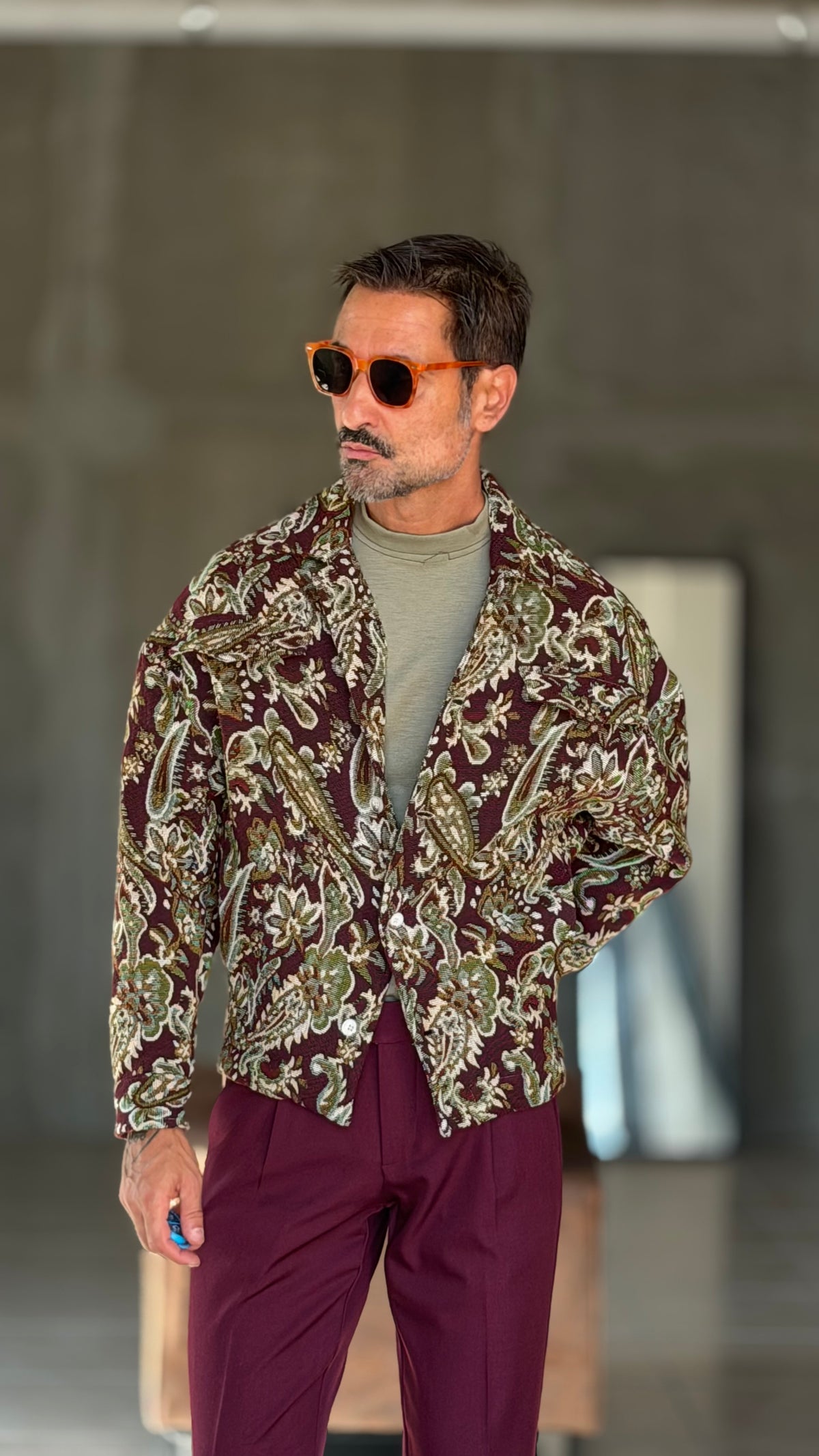 ECORENNA ECRU' BOMBER JACKET