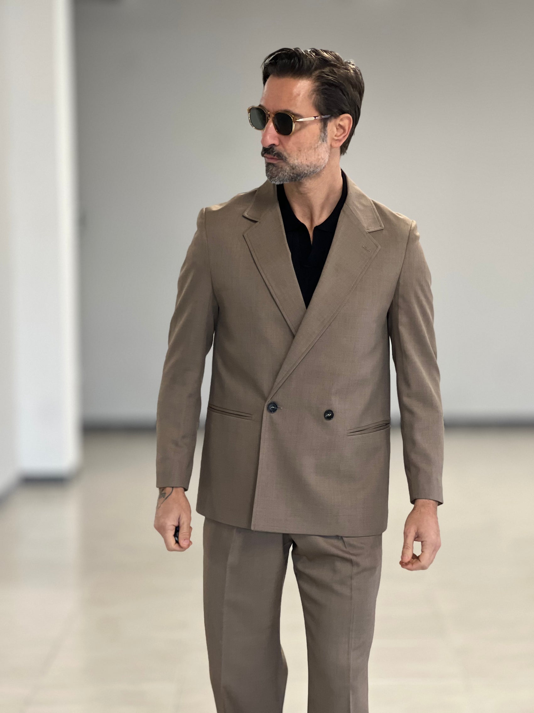 ABITO FANGO  DOPPIOPETTO OVER FIT 005