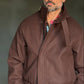 GIUBBINO MORO  PANNO COLLO SCIARPA CROP