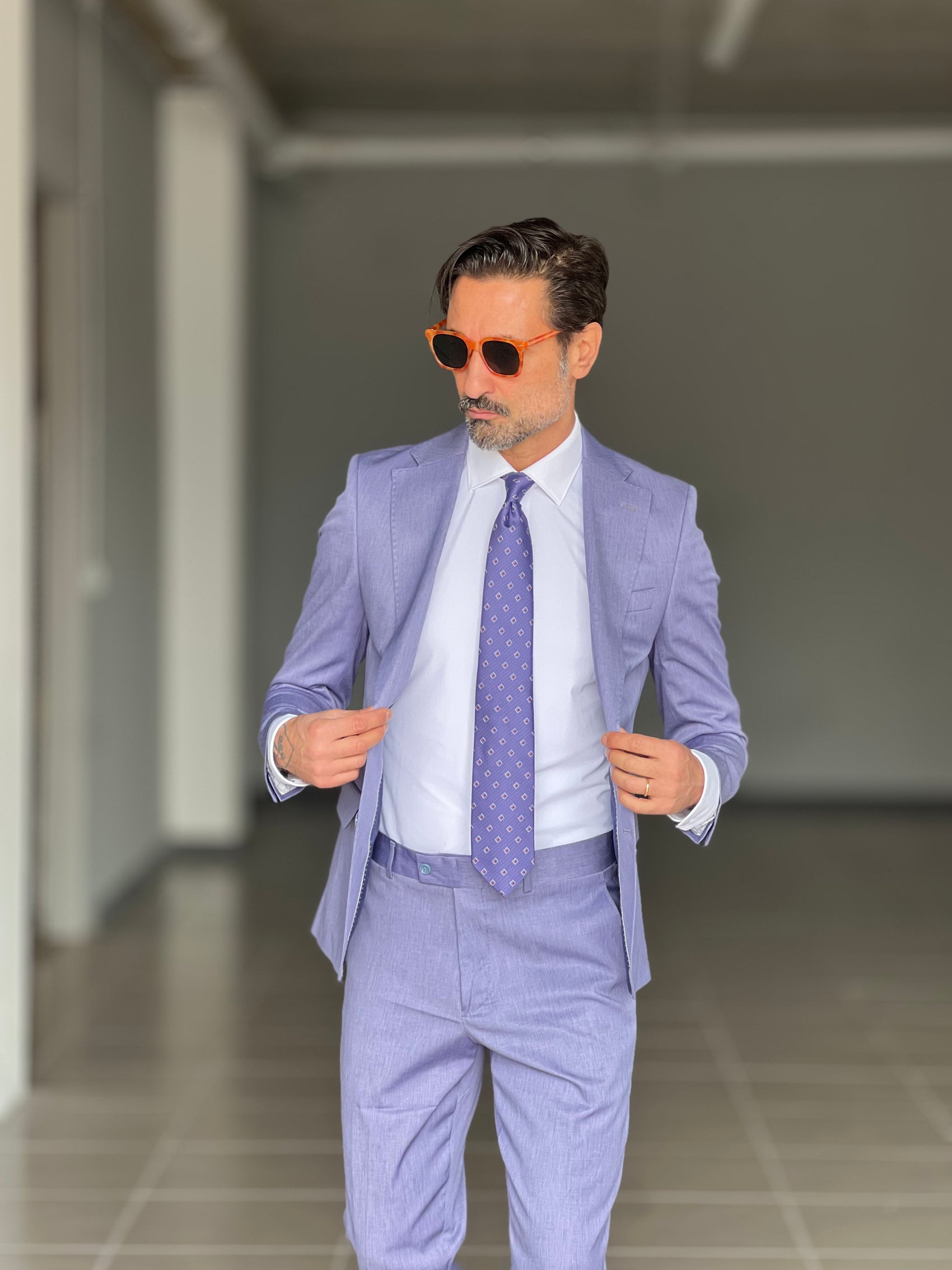 ABITO GLICINE   MONOPETTO ELASTICIZZATO