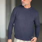 MAGLIA  BLU NAVY  GIROCOLLO COSTA INGLESE BL11