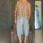 WHITE VISCOSE TROUSERS WITH REGULAR BOTTOM