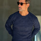 WHITE VISCOSE TROUSERS WITH REGULAR BOTTOM