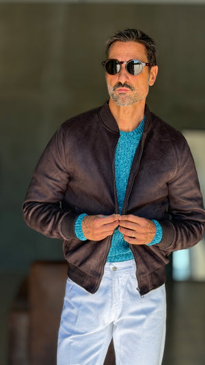 ECORENNA ECRU' BOMBER JACKET