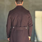 BLUE HIGH NECK COAT
