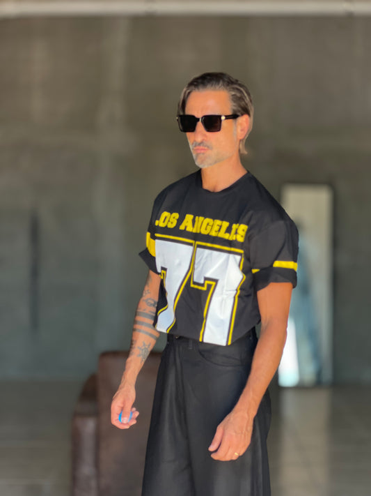 MAGLIA  NERA  CROP MOD FOOTBALL