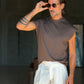 T SHIRT SMANICATA MORO OVER FIT