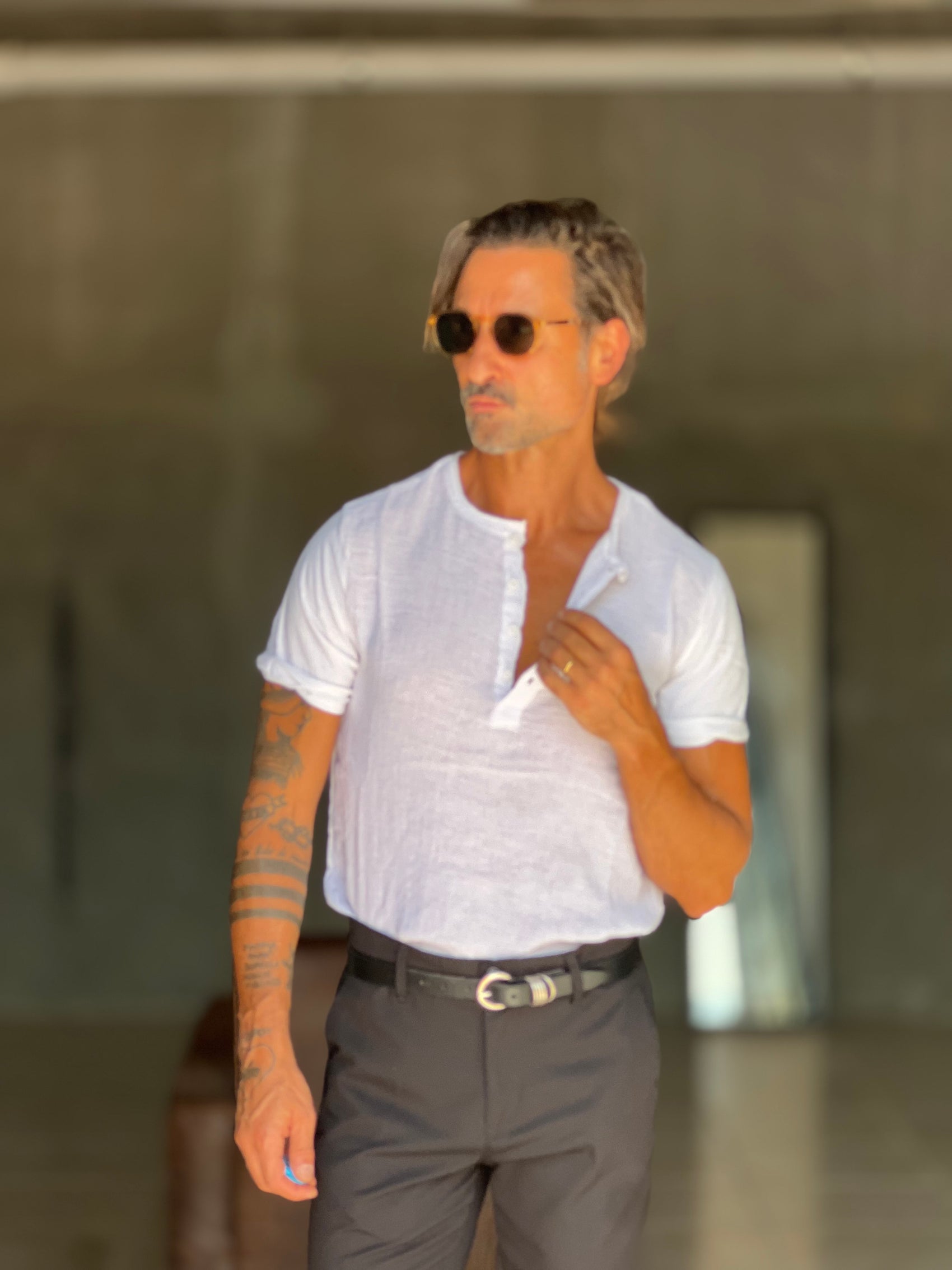 GIOSTRA VISCOSE SHIRT