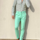 PANTALONE XAGON VERDE ACQUA PUNTOMILANO