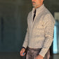WHITE VISCOSE TROUSERS WITH REGULAR BOTTOM