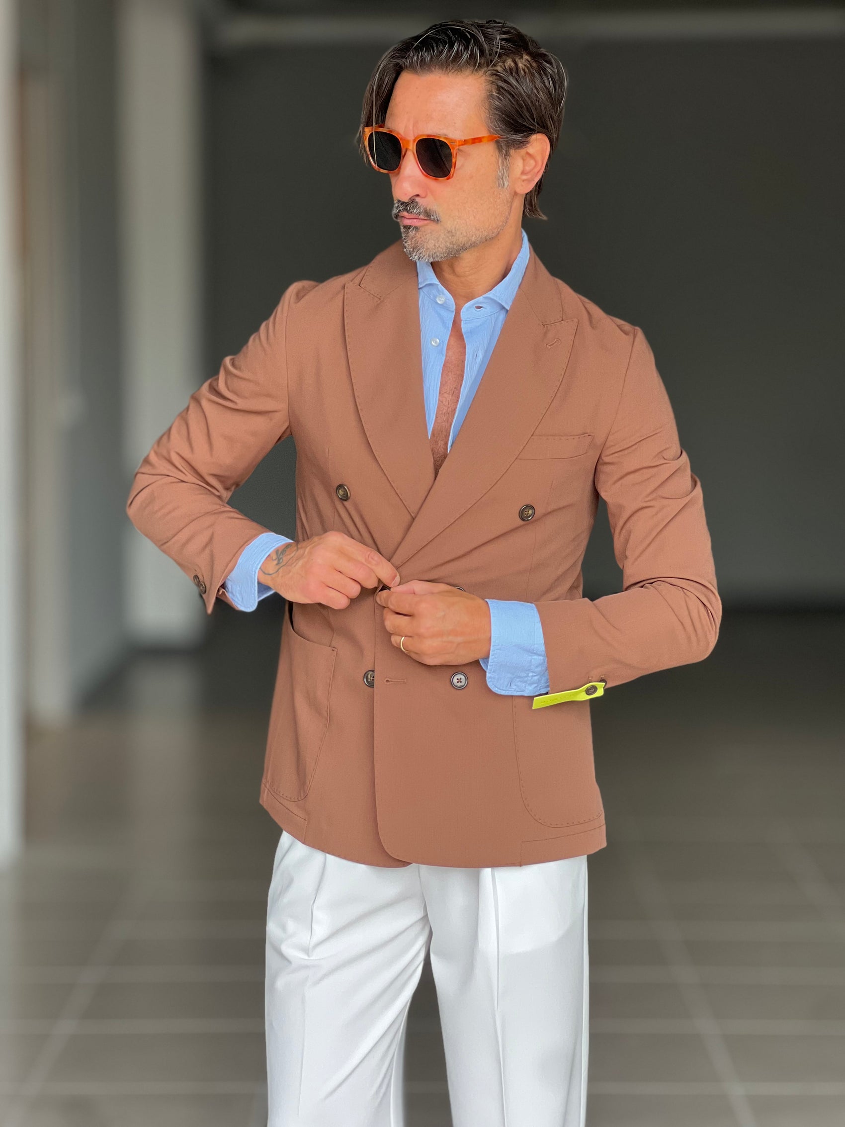 GIACCA DOPPIOPETTO CAMMELLO 557