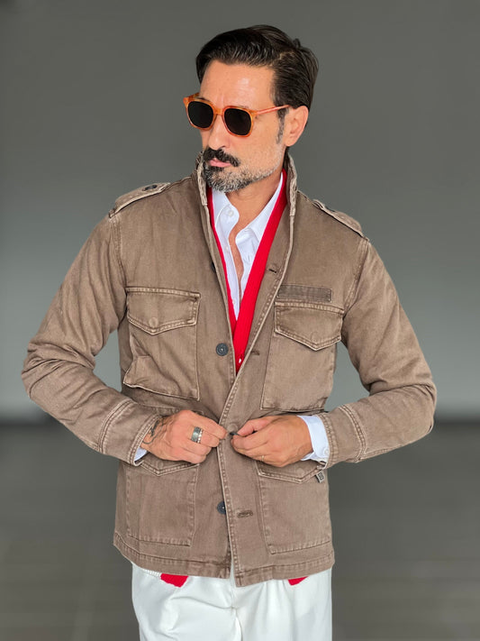 FILL JACKET CORDA IMBOTTITA  TASCHE