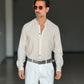 CAMICIA KOON SABBIA LINO E COTONE LAVORAZIONE TRAMATA 00204