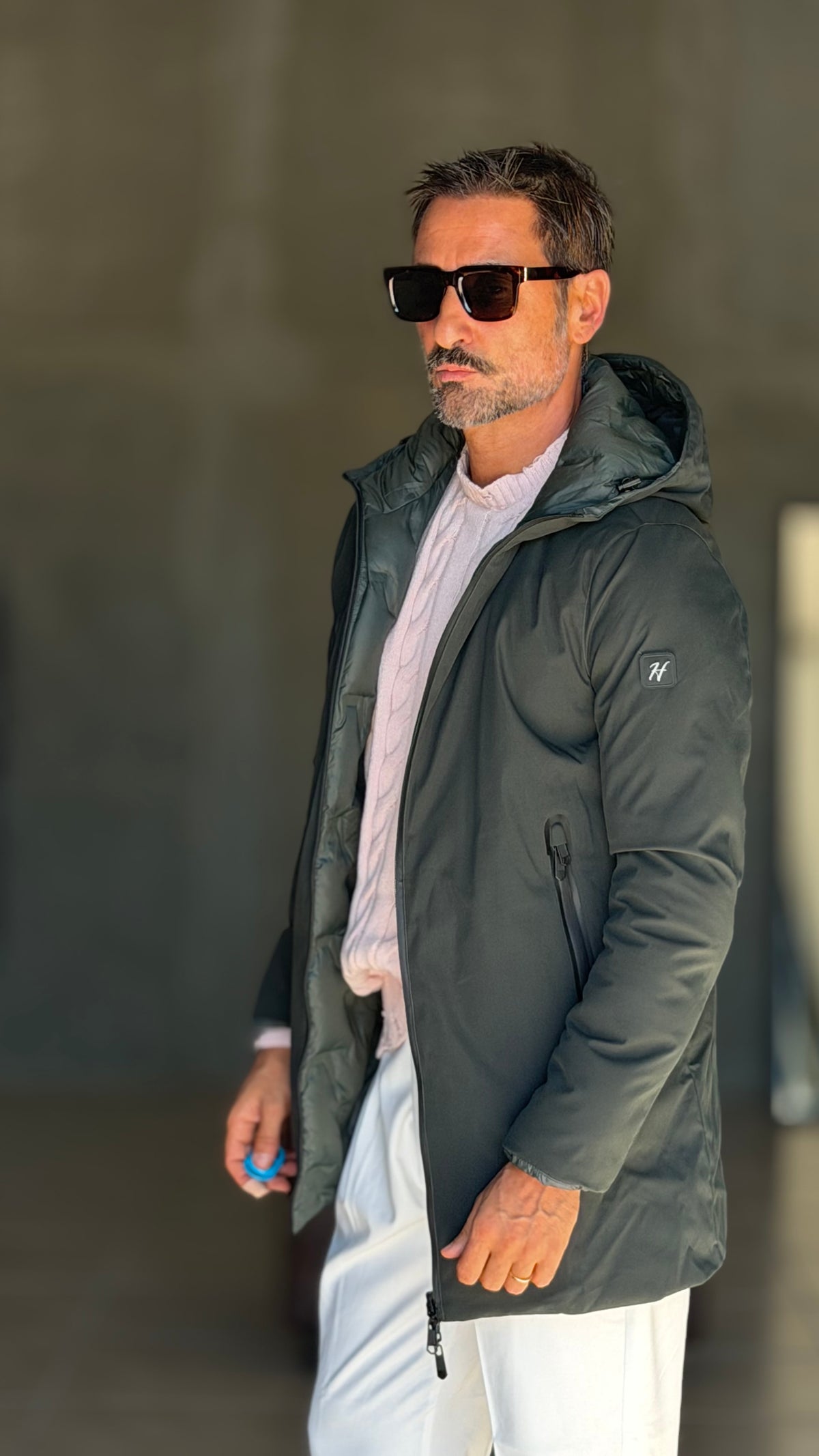 ECORENNA ECRU' BOMBER JACKET