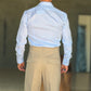 PANTALONE BEIGE  PAUL MIRANDA FUSTAGNO PINCES FASCIONE ALTO
