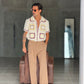 PANTALONE CAMMELLO FONDO AMPIO ( ABBINABILE ALLA GIACCA CAMMELLO OO130). 317