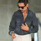 CAMICIA  DENIM GRIGIA TEXANA