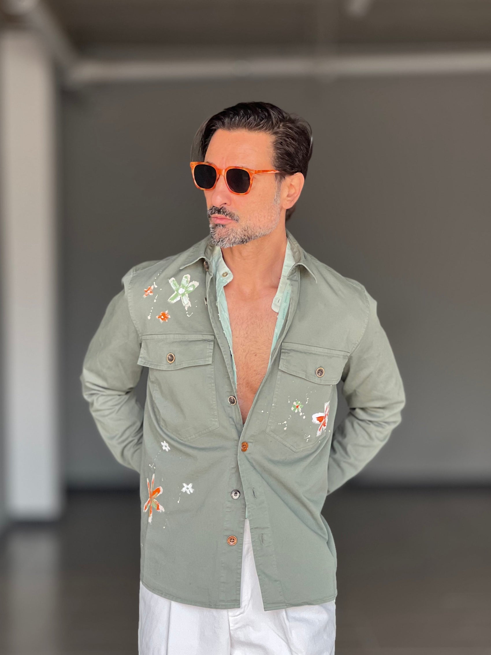 GIOSTRA VISCOSE SHIRT