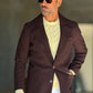 BLUE HIGH NECK COAT