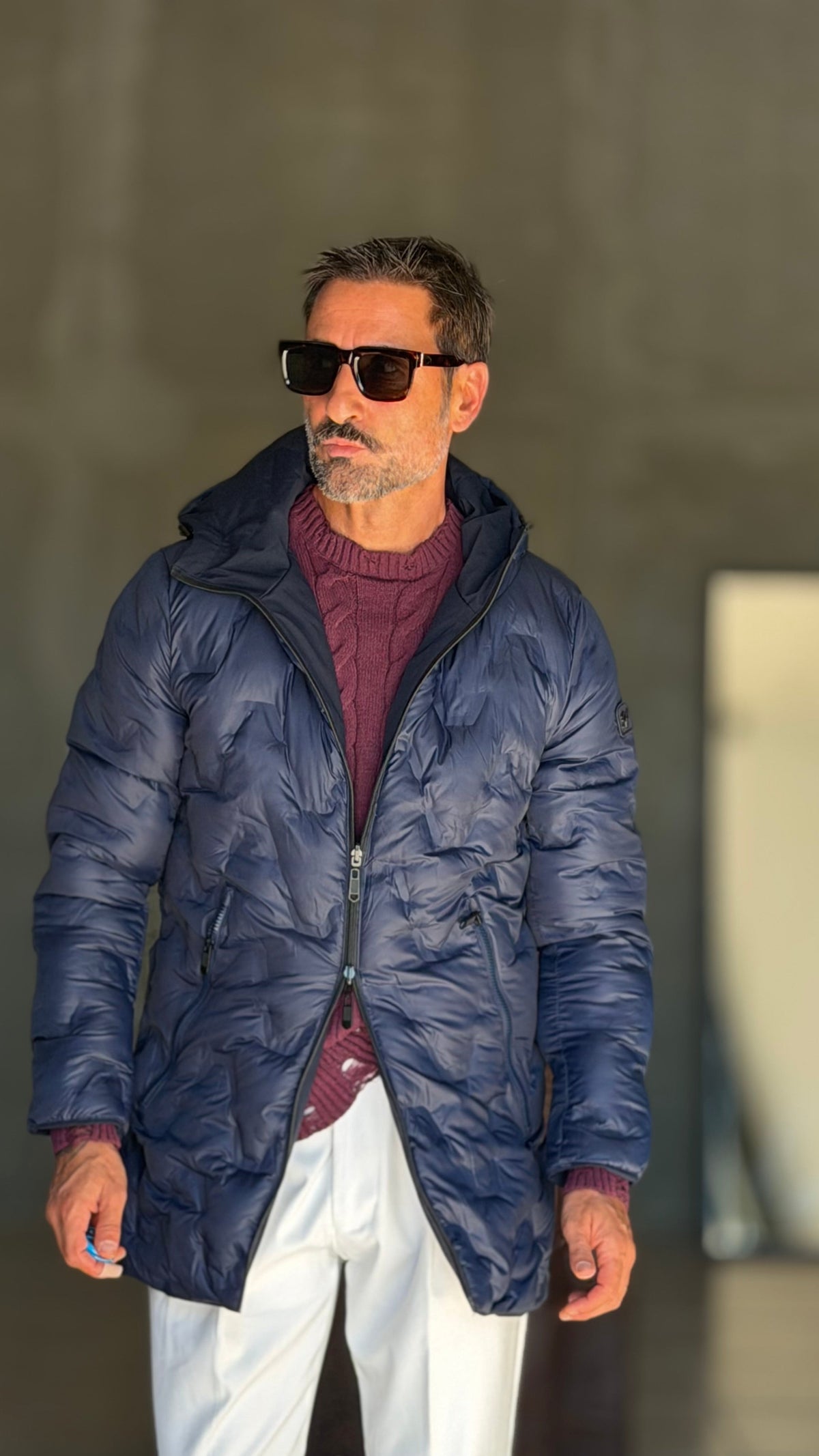 ECORENNA ECRU' BOMBER JACKET