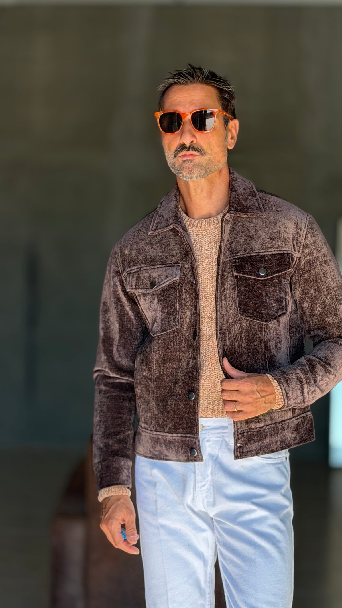 ECORENNA ECRU' BOMBER JACKET