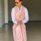 ABITO ROSA   MONOPETTO  3 PEZZI GILET
