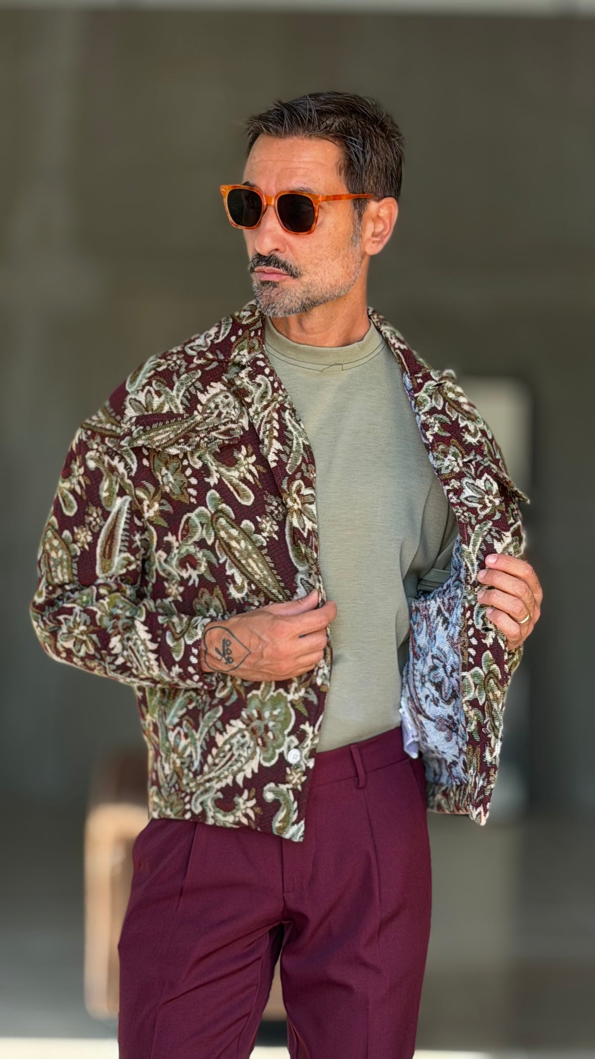ECORENNA ECRU' BOMBER JACKET