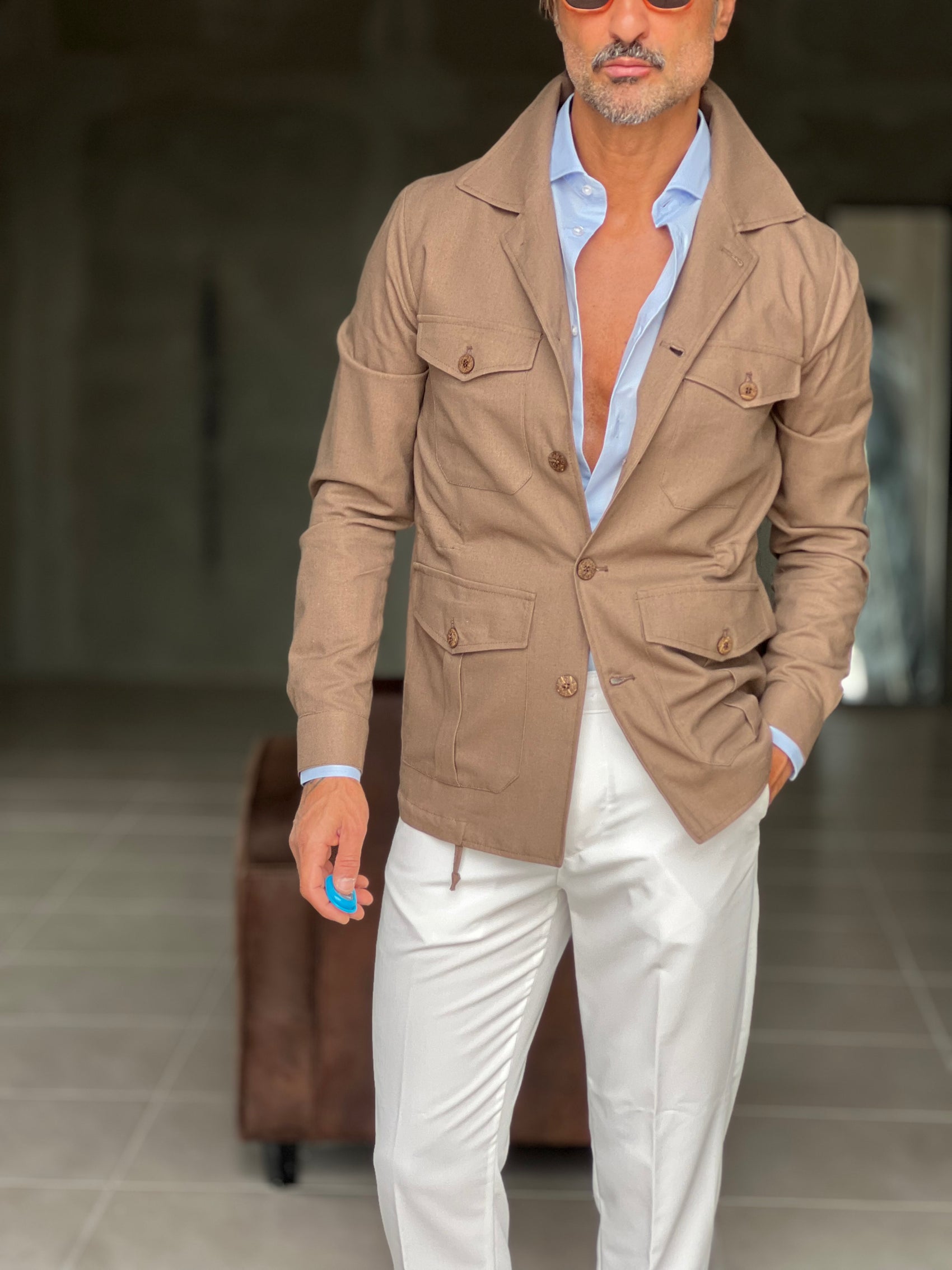 GIOSTRA VISCOSE SHIRT
