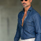 CAMICIA DEPOT  DENIM LAVAGGIO MEDIO  TEXANA