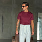 PANTALONE PANNA  DOPPIAPINCES IN DONDO