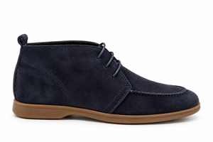 DOUBLE BUCKLE BLACK SUEDE LOAFERS