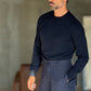 PULLOVER BLU LANA CASHMERE 3% E MISTI