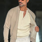 BOMBER FELPA BEIGE  IMBOTTITO