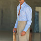 PANTALONE BEIGE  PAUL MIRANDA FUSTAGNO PINCES FASCIONE ALTO