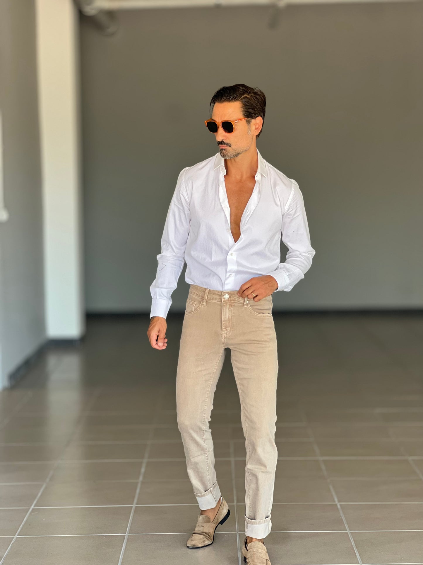 JEANS SORRENTO CAMMELLO