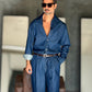 CAMICIONE  DENIM LAVAGGIO MEDIO PESANTE