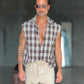 CAMICIA  SMANICATA MORO OVER FIT