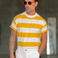 WHITE VISCOSE TROUSERS WITH REGULAR BOTTOM