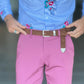 WHITE VISCOSE TROUSERS WITH REGULAR BOTTOM