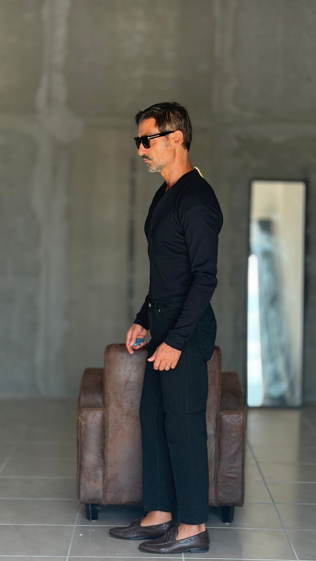 JEANS  NERO  LAVAGGIO  30
