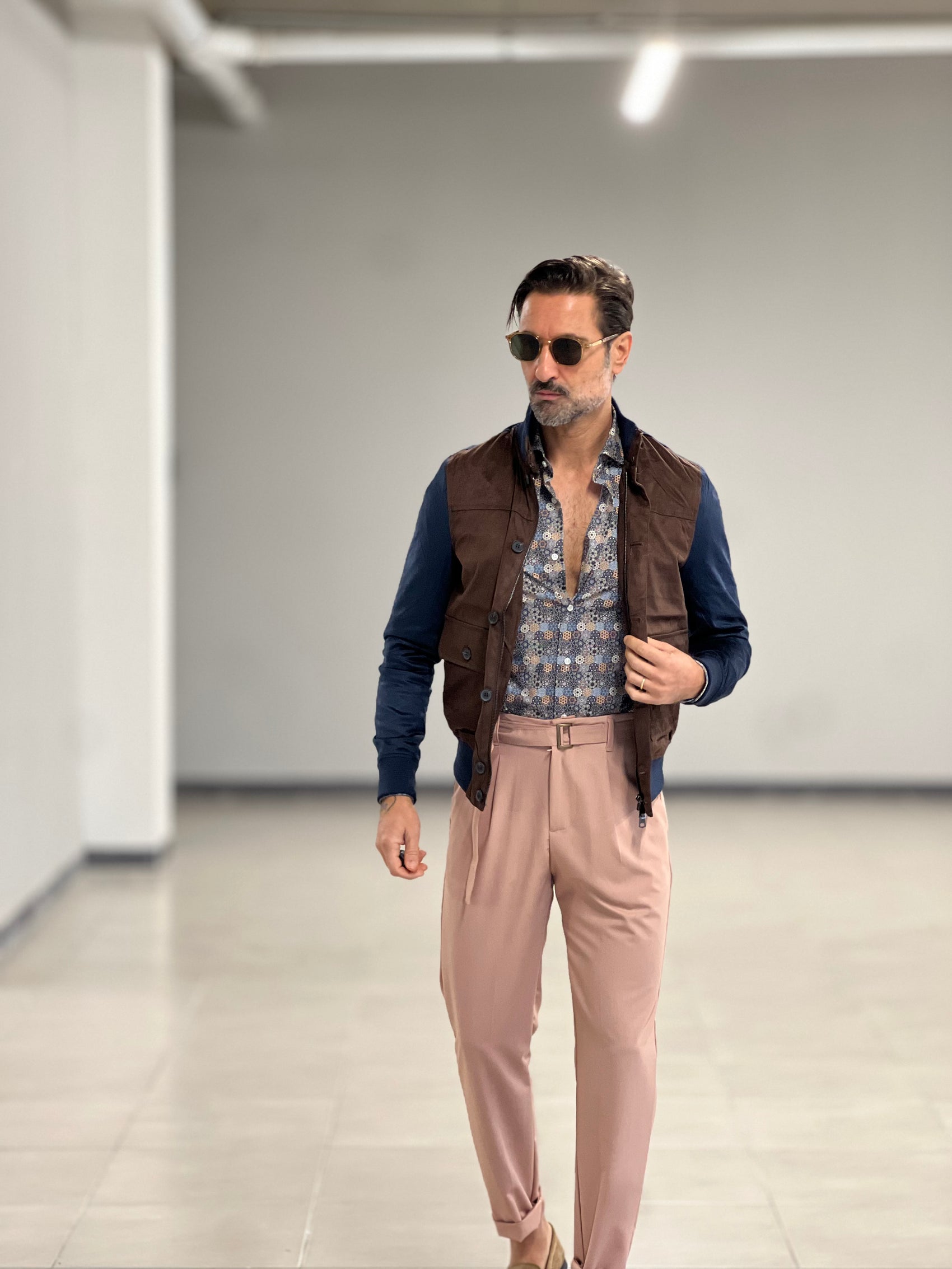 PANTALONE  PINCES  SALMONE   VISCOSA G PLAY