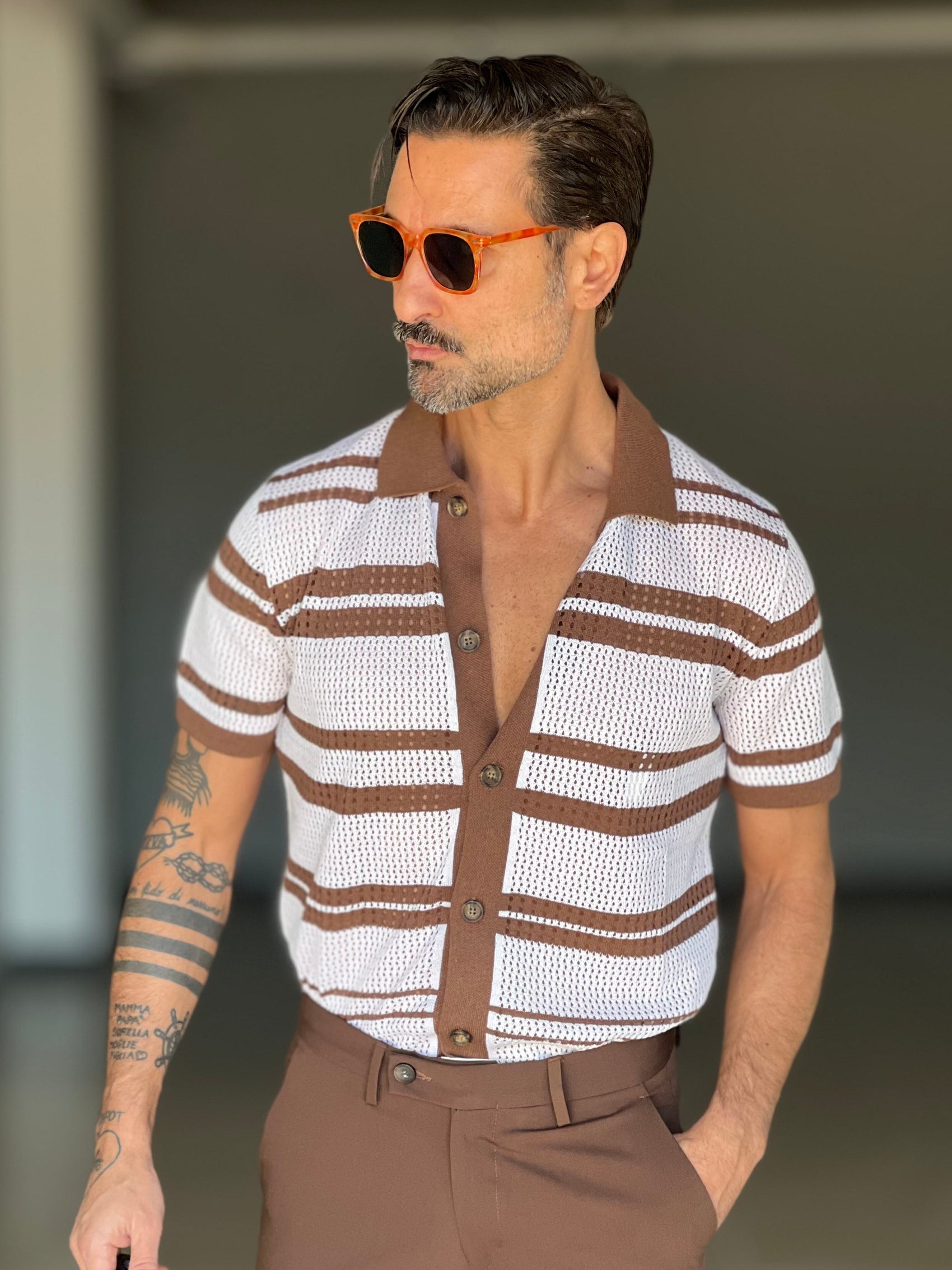 POLO CAMICIA RIGA MORO XAGON