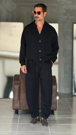 WHITE VISCOSE TROUSERS WITH REGULAR BOTTOM