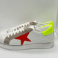 SNEAKER BIANCA STELLA ARANCIO