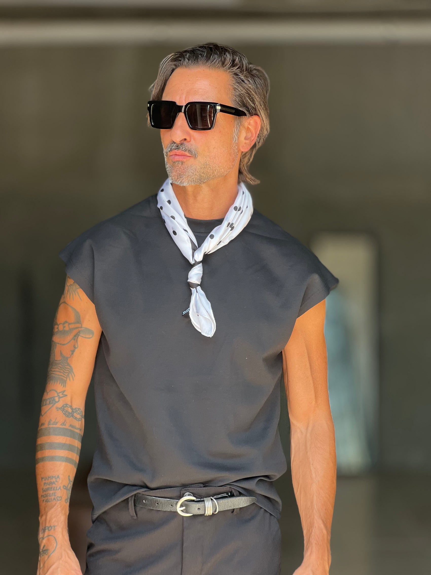 BOAT NECK T SHIRT