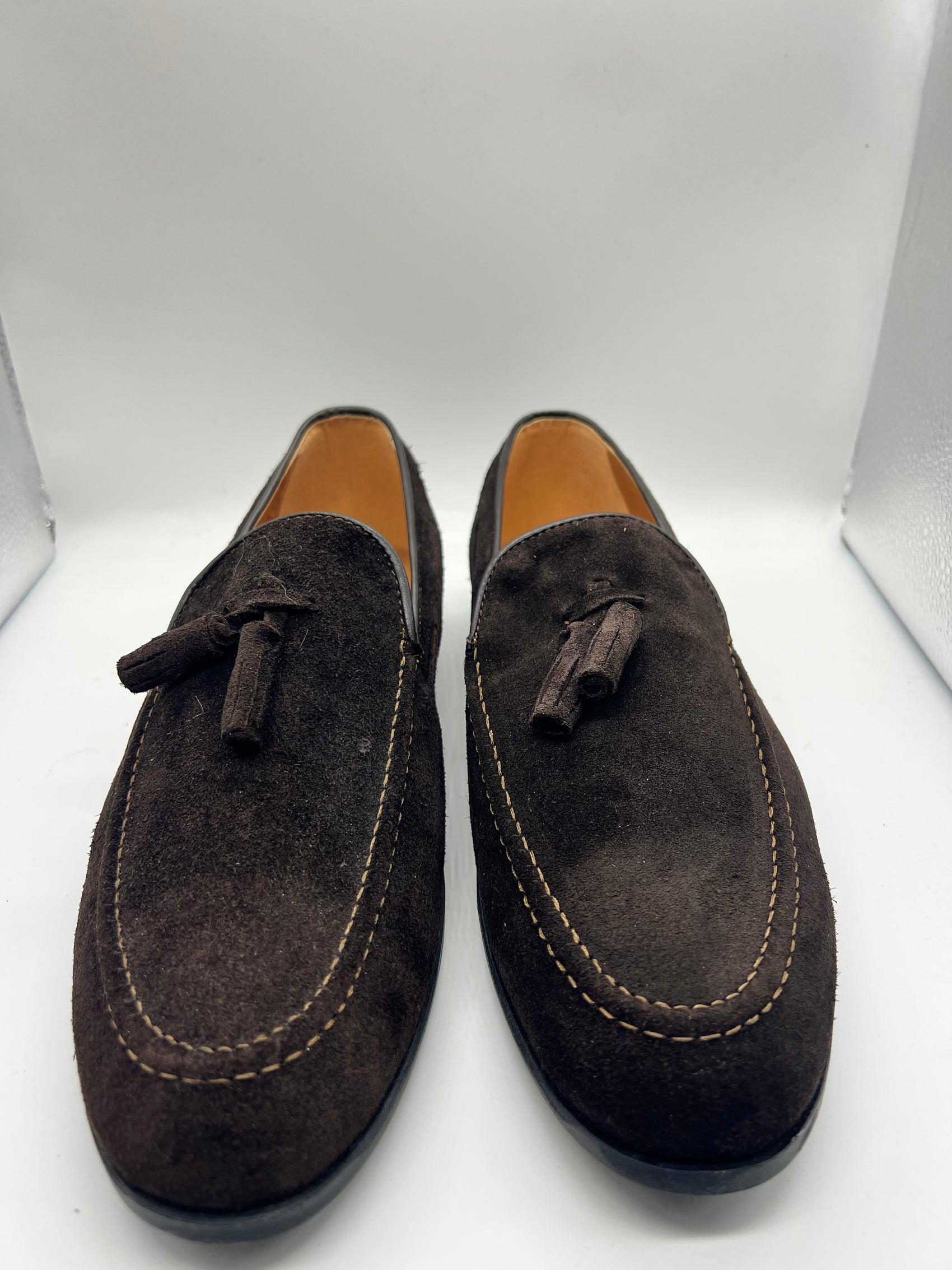 *MOCASSINO COLOR MORO CAMOSCIO CAMPANELLA