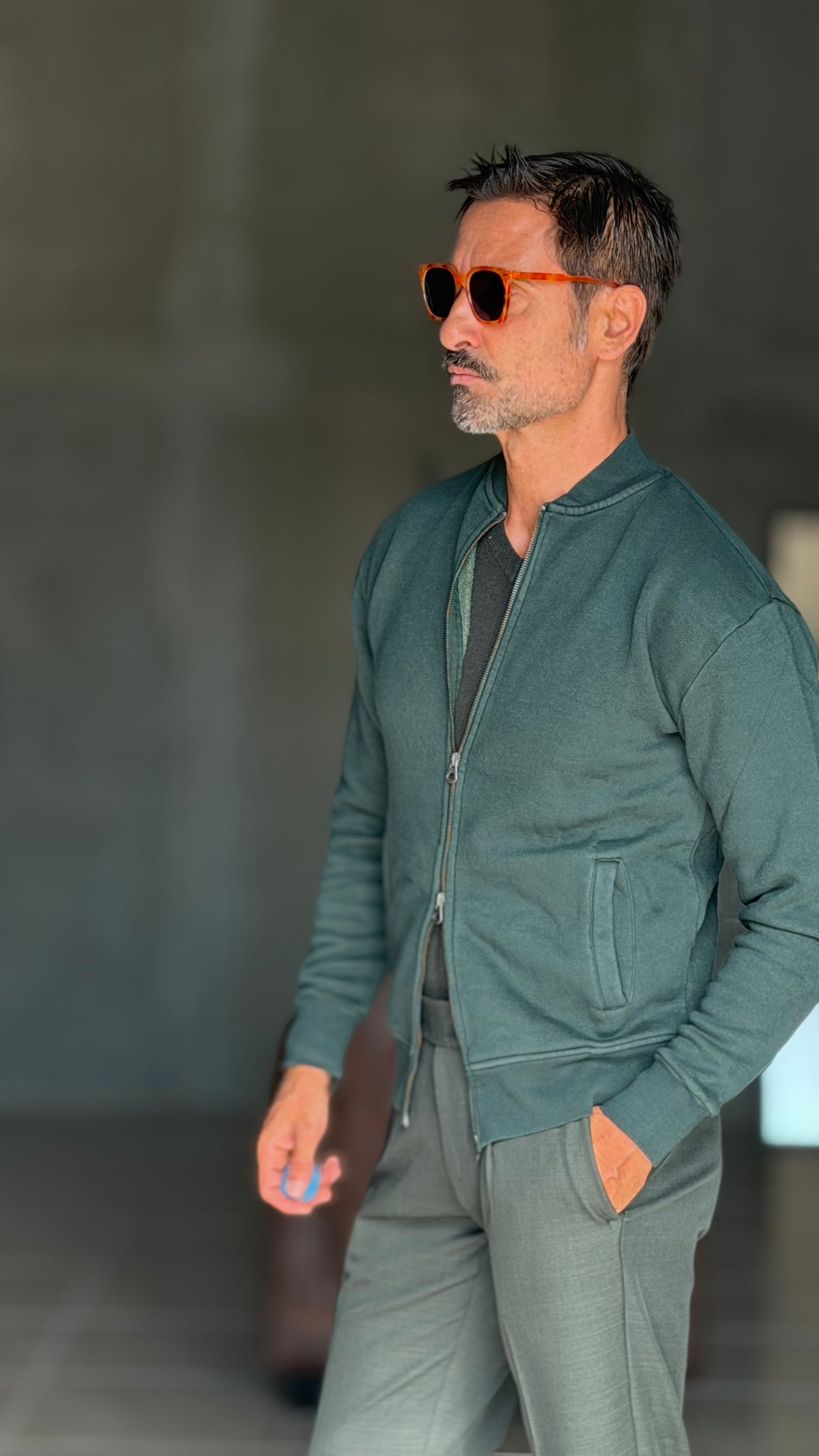 ECORENNA ECRU' BOMBER JACKET