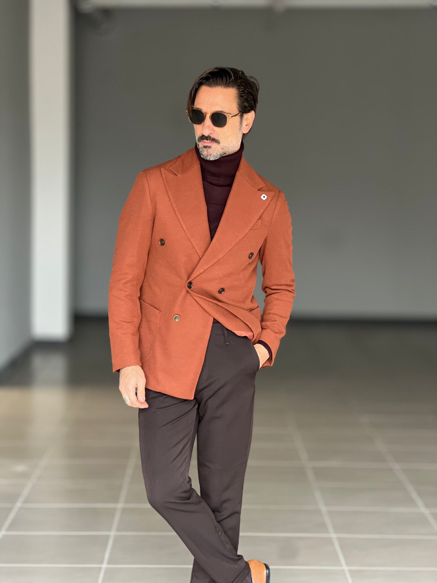 GIACCA OPERATA MORO DOPPIOPETTO PETRO'SARTORIA