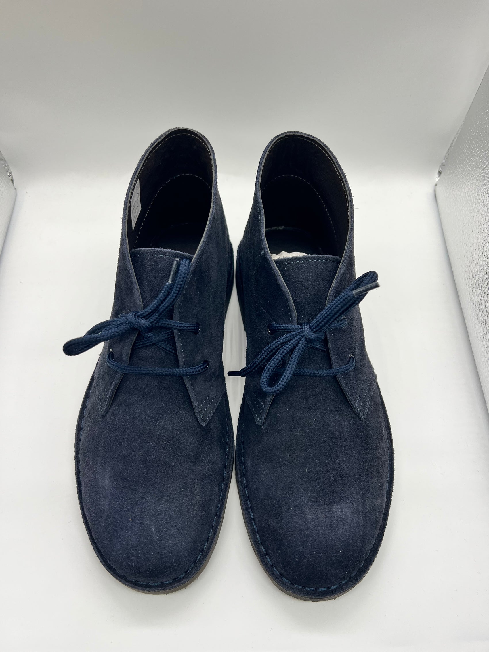 DOUBLE BUCKLE BLACK SUEDE LOAFERS